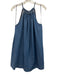 Reformation Size S Blue Cotton Denim Button Back swing Mini Dress Blue / S