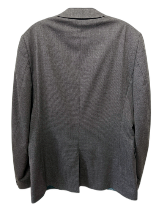 Ted Baker Gray Polyester Solid 2 Button Men's Blazer Gray / 3