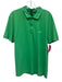 Boss Size XL Green Cotton Blend Polo Men's Short Sleeve Green / XL