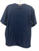 Adidas Size XS Blue & White Polyester Quarter Zip Men's Short Sleeve Blue & White / XS