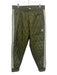 Adidas Size M Green Synthetic Quilted Jogger Men's Pants Green / M