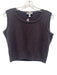 St. John Sport Size L Brown Wool & Rayon Knit Sleeveless Top Brown / L