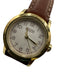 Coach Brown & Gold Leather Strap Buckle stainless steel Watches Brown & Gold