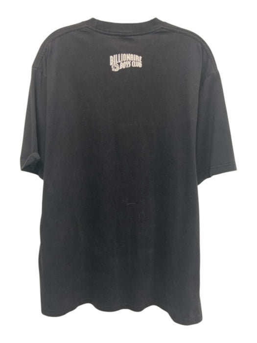 Billionaire Boys Club Size Est L Black Cotton Blend logo T shirt Short Sleeve Black / Est L