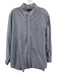 Ralph Lauren Size 16.5 Blue Cotton Solid Button Pockets Men's Long Sleeve Shirt Blue / 16.5