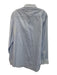 Bugatchi NWT Size 16 Blue & White Cotton Grid Button Up Men's Long Sleeve Shirt Blue & White / 16