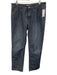 Burberry London Size 35 medium dark wash Cotton Blend Solid Jean Men's Pants medium dark wash / 35