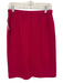 St. John Evening Size 4 Magenta Pink Wool Blend Elastic Waistband Knit Skirt Magenta Pink / 4