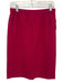 St. John Evening Size 4 Magenta Pink Wool Blend Elastic Waistband Knit Skirt Magenta Pink / 4
