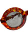 Wildfox Brown Acetate Tortoiseshell Logo Detail Round tinted lens Sunglasses Brown
