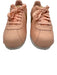 Nike Shoe Size 7.5 Pink & Gold Leather Upper Swoosh Side Lace Up Sneakers Pink & Gold / 7.5