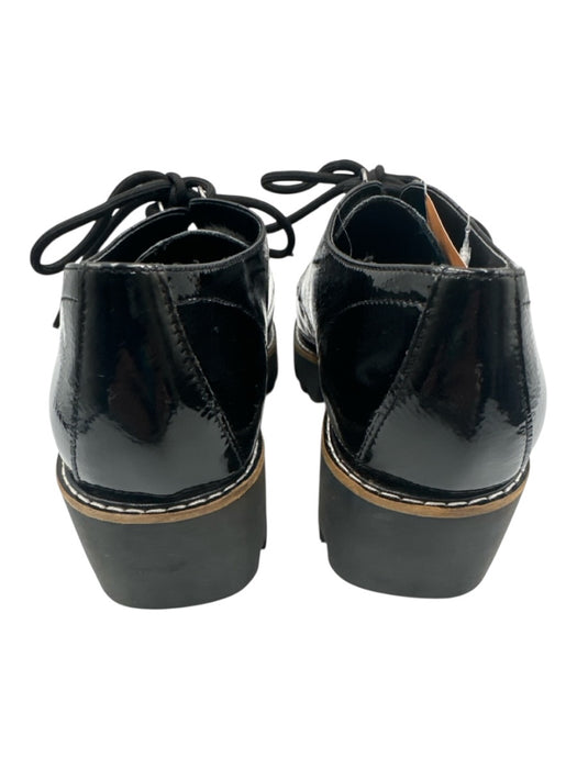 Donald Pliner Shoe Size 8.5 Black Leather Upper Pony Hair Detail Lace Up Derby Black / 8.5