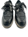 Donald Pliner Shoe Size 8.5 Black Leather Upper Pony Hair Detail Lace Up Derby Black / 8.5