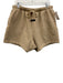 Essentials Size L Tan Cotton Blend Solid Sweatpant Men's Shorts Tan / L