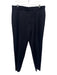Boss Size 34 Navy Blue Wool Blend Solid Dress Men's Pants Navy Blue / 34
