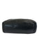 Coach Black Leather Zip Close Magnetic Snap Closure Multiple Compartments Bag Black