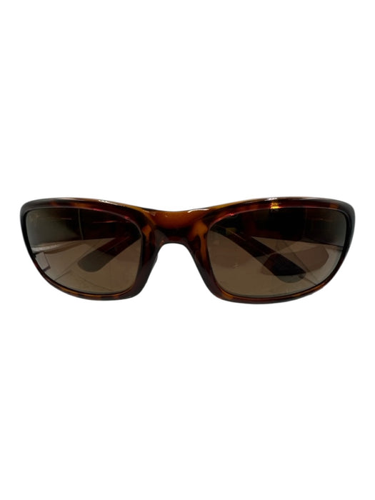 Maui Jim AS IS Brown Tortoise Men's Sunglasses Brown