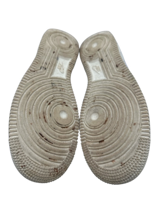 Nike Shoe Size 10.5 AS IS White & Multi Leather Solid Low Top Men's Shoes White & Multi / 10.5