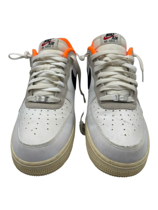 Nike Shoe Size 10.5 AS IS White & Multi Leather Solid Low Top Men's Shoes White & Multi / 10.5