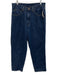 LL Bean Size 33 medium dark wash Cotton Solid Jean Lined Men's Pants medium dark wash / 33
