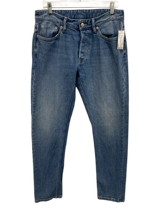 Buck Mason Size 32 Light Wash Cotton Blend Solid Slim Jean Men's Pants Light Wash / 32