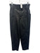 Madewell Size 4 Black Faux Leather High Waist Elastic Waist Patch Pocket Pants Black / 4