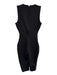 SKIMS Size M Gray Cotton Blend Sleeveless Deep V neck Back Zip Jumpsuit Gray / M