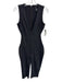 SKIMS Size M Gray Cotton Blend Sleeveless Deep V neck Back Zip Jumpsuit Gray / M