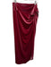 JLuxLabel Size 3XL Hot pink Polyester Blend Elastic Waist Velvet Midi Skirt Hot pink / 3XL
