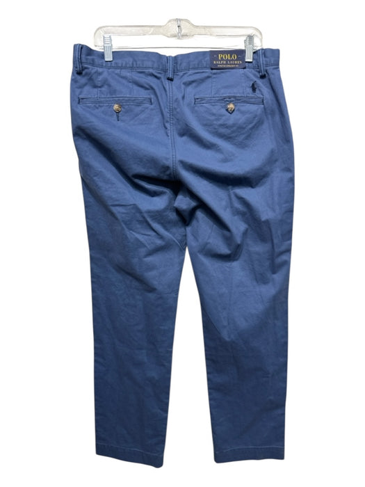 Polo NWT Size 32 Blue Cotton Blend Solid Khakis Men's Pants Blue / 32