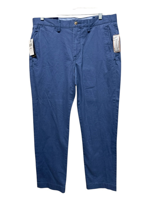 Polo NWT Size 32 Blue Cotton Blend Solid Khakis Men's Pants Blue / 32