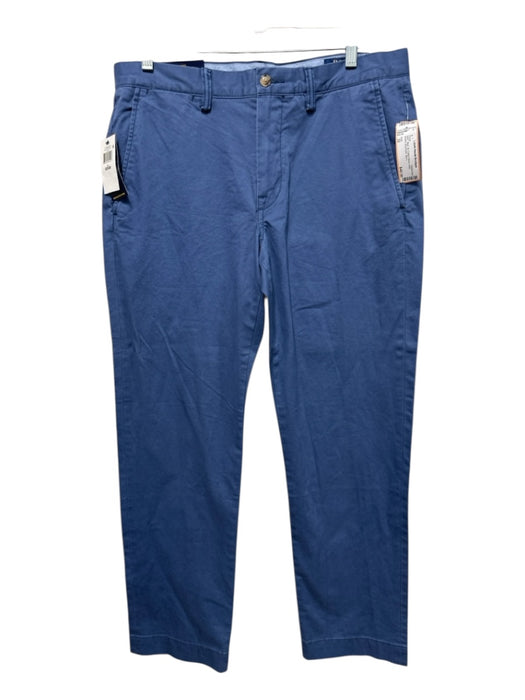 Polo NWT Size 32 Blue Cotton Blend Solid Khakis Men's Pants Blue / 32