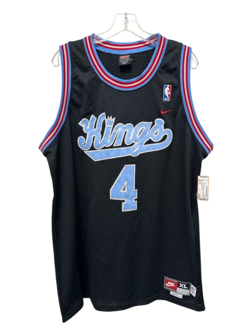 Nike Size XL Black Synthetic Mesh Athleisure Men's Tank Top Black / XL