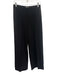 L'agence Size 4 Black Poly Blend Zip & Hook Closure Trouser pocket Pants Black / 4