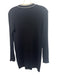 Karl Lagerfeld Size S Black & White Rayon Blend Ribbed Button Front Cardigan Black & White / S