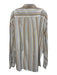 Cornelliani Size XXL Orange & Multi Cotton Striped Button Up Long Sleeve Shirt Orange & Multi / XXL
