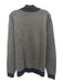 Saks Fifth Ave Size XXL Gray Cashmere Micro Quarter Zip Men's Sweater Gray / XXL