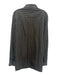 Zegna Size XL Navy & Brown Cotton Striped Button Up Men's Long Sleeve Shirt Navy & Brown / XL