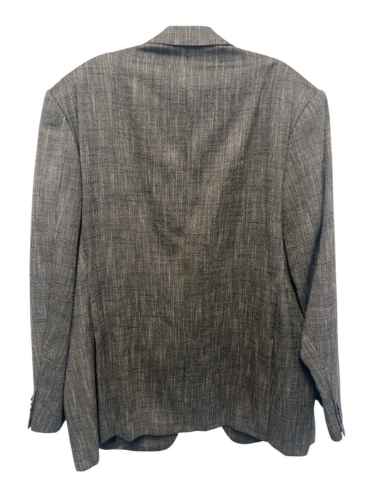 Corneliani Gray Wool Blend Micro 2 Button Men's Blazer Gray / 58