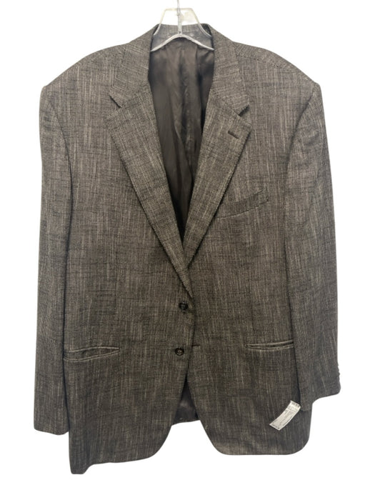 Corneliani Gray Wool Blend Micro 2 Button Men's Blazer Gray / 58