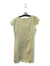 Lily Pulitzer Size 12 Yellow Polyester Boucle Back Zip Square Neck Dress Yellow / 12