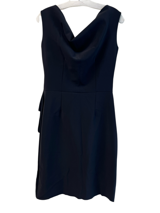 Chiara Boni Size 50 Black Polyamide Wide Neck Sleeveless Knee length Dress Black / 50