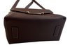 Strathberry Brown Leather Gold hardware Top Strap Crossbody Scarf Detail Purse Brown / Medium