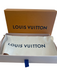 Louis Vuitton coral Coated Canvas Leather Detail Monogram Passport Case coral