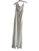 BHLDN Size M White Missing Fabric Tag Satin Solid Sleeveless Maxi Dress White / M