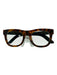 Retro Super Future Brown Acetate Square Tortoise Frames Sunglasses Brown