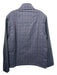 Dunhill Size M Blue Wool Solid Zipper Men's Jacket Blue / M
