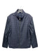 Dunhill Size M Blue Wool Solid Zipper Men's Jacket Blue / M