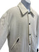 KNT Size 50 White Cotton Blend Solid Zip UP Men's Jacket White / 50