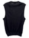 Kingsman Size M Navy Blue Cashmere Solid Vest Men's Sweater Navy Blue / M